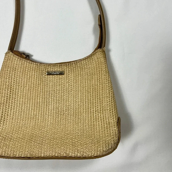 Vintage Nine West Woven Shoulder Bag - Picture 4 of 6